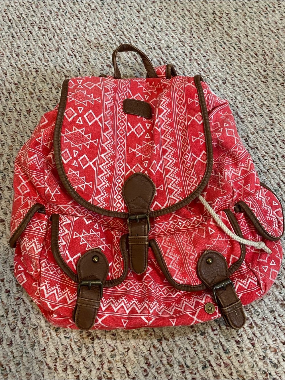 Billabong Backpack Red / White